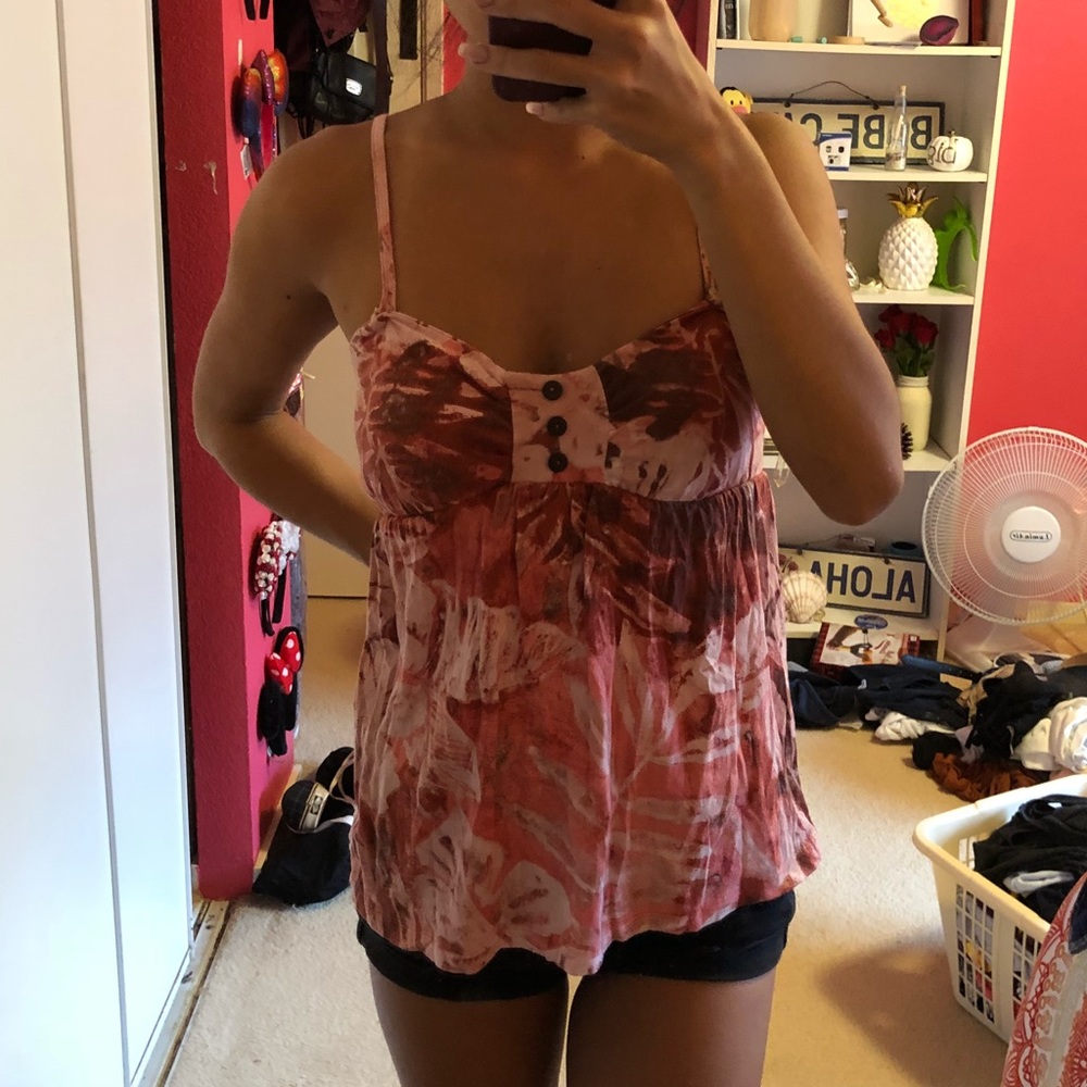 Tropical tank top